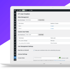 CF User Creation - License